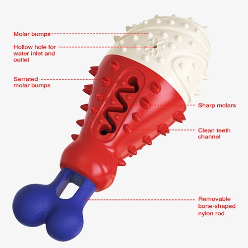 Dog Chewing Toys Chicken leg MU-703 - Image 3